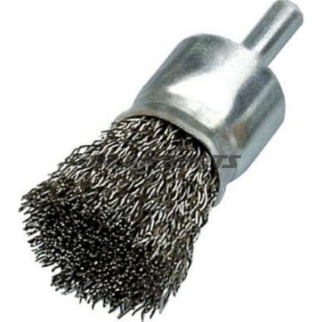 Wire Brush 6Mm Shaft Dia=17Mm