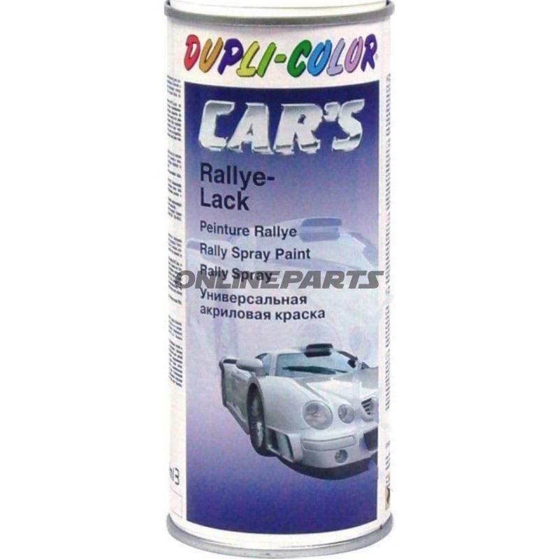 Paint Spray Cars Rallye 400Mlwhite Seidenmatt Dup