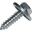 Lag Screw 4.8X16 Din6901 Capt Washerpack 100 Pieces