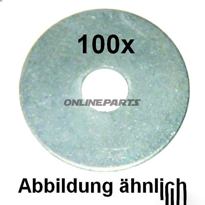 Kotfl Scheiben Galvanized 4X15packung 100 Alternative: 4791125
