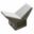 Bugstuetze For Boote120grad / Grey
