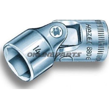 Gelenknuss 6 Kant 3/8 19 Mmlength 48 Mm