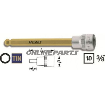 Insert Hexagon 3/8 8Ball Head