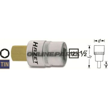 Innensechskant-Stecknuss 1/2 Zoll 9 Mmlength 60Mm