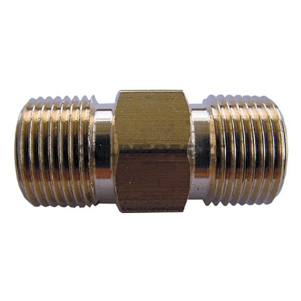 Male Double Threaded Nipple1/2-1/2