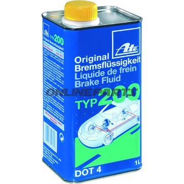 Brake Fluid Typ 200 1L Ateyellow Dot 4