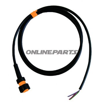Cable 1.5M Yellowwith Bayonet Connectors Left