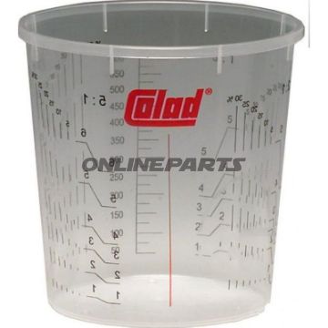 Mischbecher 700 Ml Coladmit Messscala