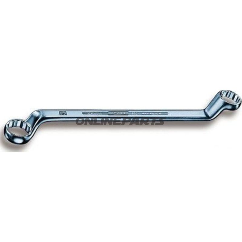 Double Ring Spanner 24X26deeply Cranked