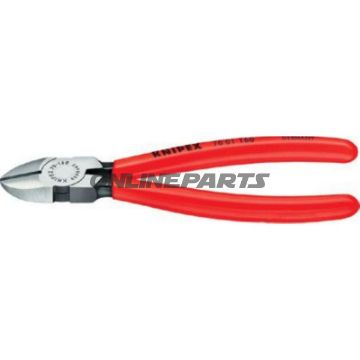 Side Cutters 180Poliert Griff Überzogen