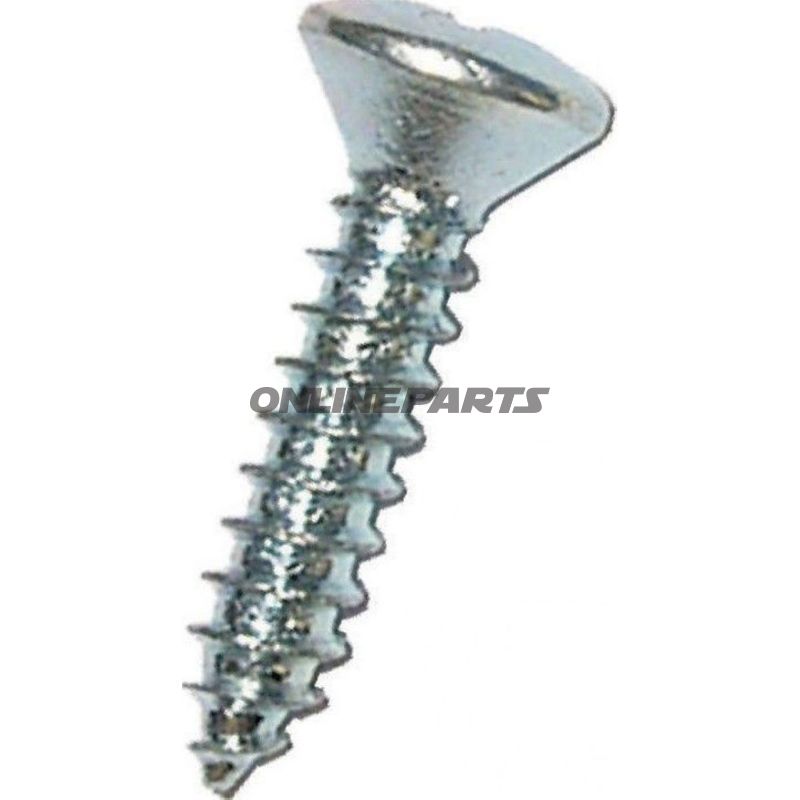 Screws Raised Countersunk 3.5X16 Din7983zinc Plated 100 Pieces