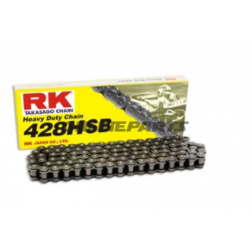 Rk Std Chain 428Hsb/122Open Chain With Clip Link