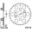 Bagtandhjul 38 T, Størrelse 520Inner Diameter 080 Bolt Spacing 110