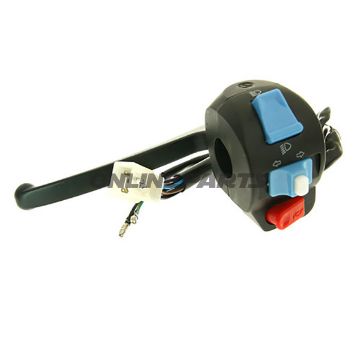 Scooter L/H Switch Assy C/W Brake Leverfor Scooters With Rear Drum Brake