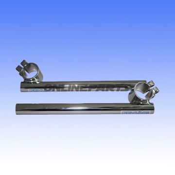 Handlebar Chromeed Steelclip On D32 22Mm
