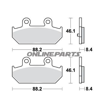 Brake Pads Std Trw Lucasalternative: 7320556