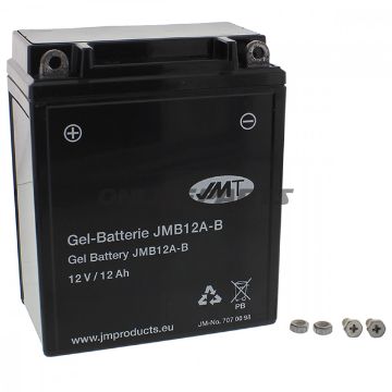 Battery Motorcycle Yb12a-B Gel Jmtyuasa 7070550 3299 6-On 0095
