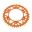Rear Sprocket Aluminium 45 Tooth Pitch 520 Orangejt Inner Diameter 125 Bolt Spacing 150