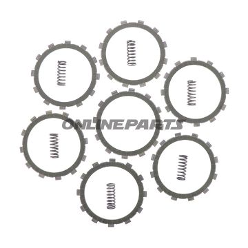 Clutch Kit Aramid Ebcplates & Springs