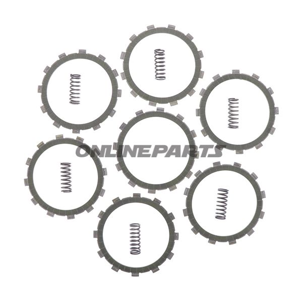 Clutch Kit Aramid Ebcplates & Springs