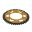 Rear Sprocket Dual 46 Tooth Pitch 525 Goldzf Inner Diameter 110 Bolt Spacing 130