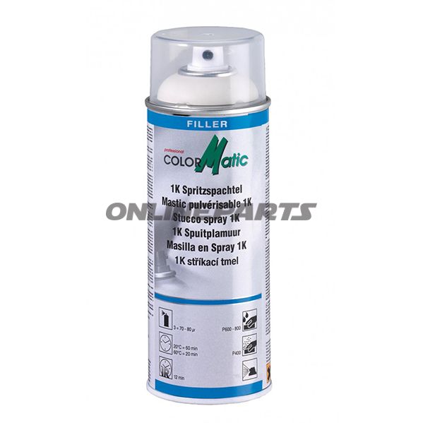 1K Spray Filler 400Mlgrey Colormatic