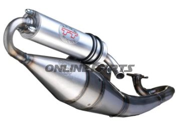 Håndlavet lyddæmper udstødning Tt Leo Vince