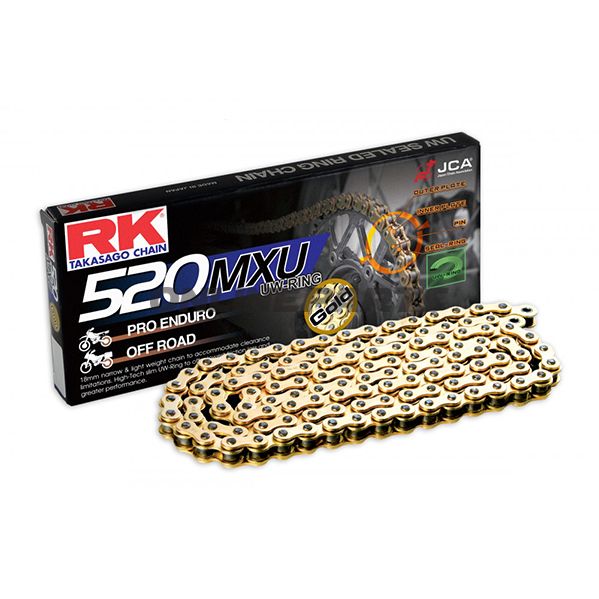 RK UW-RINGK GB520MXU/120 Kette offen mit Clipschloss