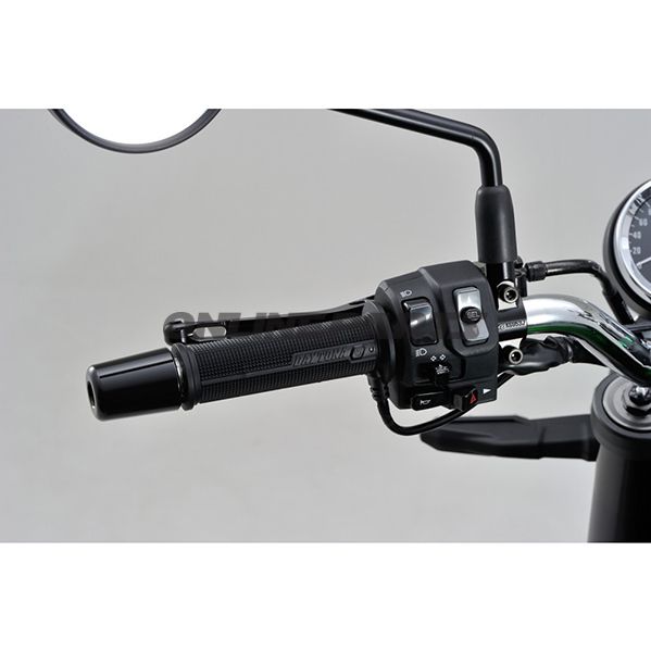 Heizgriffe 4 stufig mit integriertem Schalter Daytona offen 22 mm Alternative: 7060000