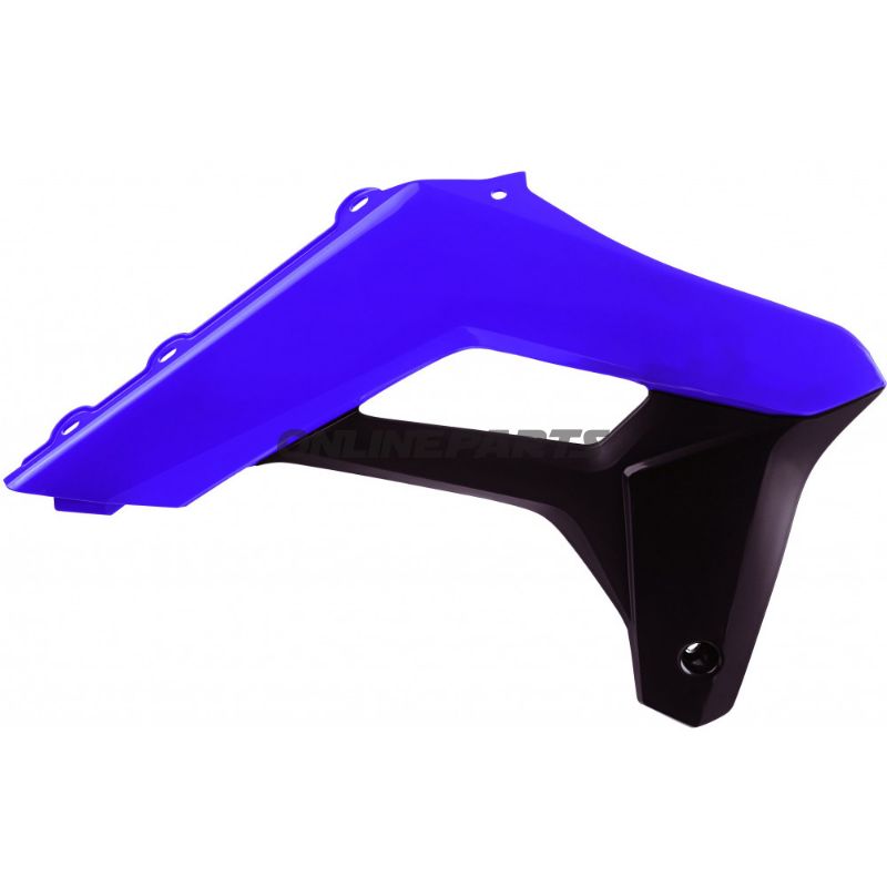 Kühlerabdeckung blau/schwarz Satz