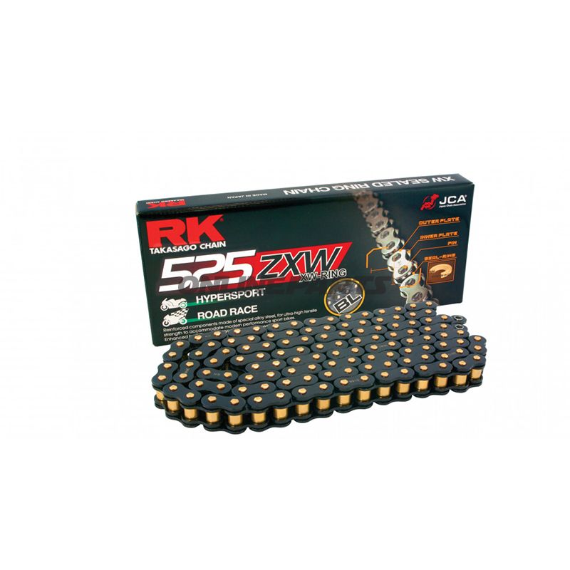 RK XW-Ringkette SW525ZXW/122 Kette offen mit Nietschloss
