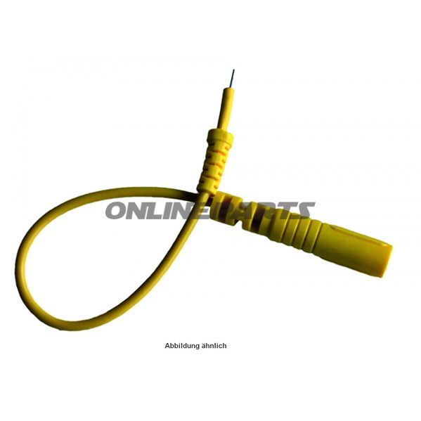 Prüfkabel. 0.6 X 0.6 Außen-Flachstecker