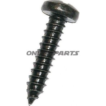 Blechschraube 4.8X13 7981 schwarz Verzinkt Packung 100 Stück