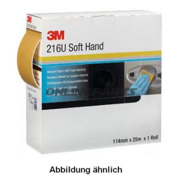 Soft HAND Rolle 216U K400 115MMX25M Alternative: 5646000
