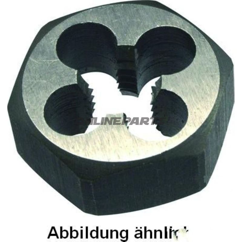 GEVINDSKÆREMØTRIK M20X1.50 41X14 MM FEINGEWINDE