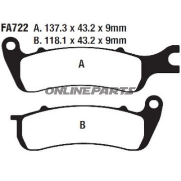 EBC Standard Bremseklods