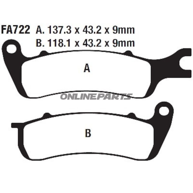 EBC Standard Bremseklods