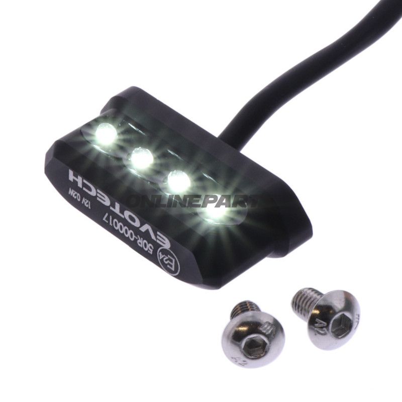 Evotech nummerpladelys