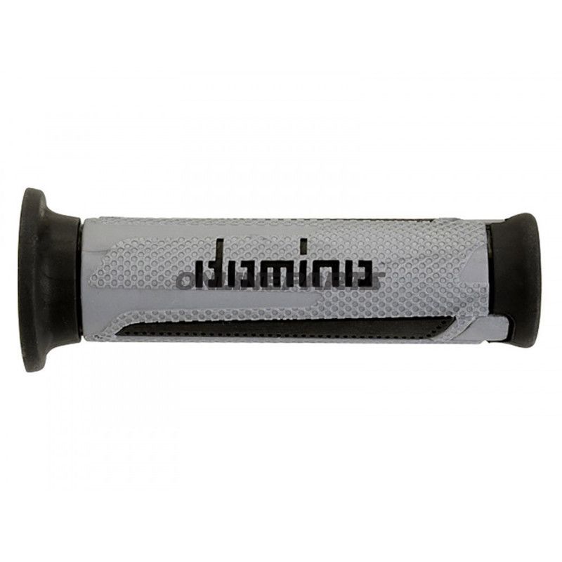 Domino A350 sort / grå gummi greb diameter 22 mm. Længde 120 mm åben
