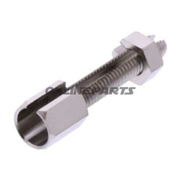 Stjerneskrue med slids JMP M5 x 0.8 34 mm