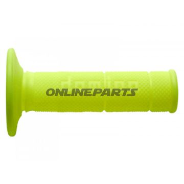 Griffgummi Offroad gul Domino Diameter 22 mm. L.123MM lukket