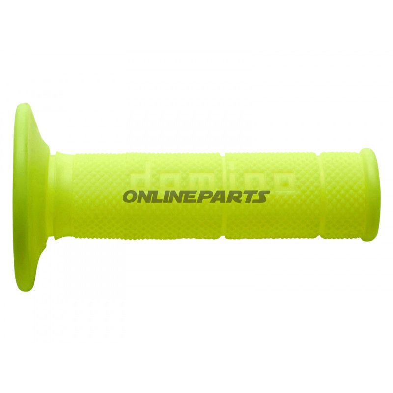 Griffgummi Offroad gul Domino Diameter 22 mm. L.123MM lukket
