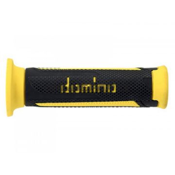 Domino A350 sort/gul greb gummi diameter 22 mm. Længde 120 mm åben