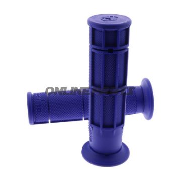 Griffgummi blå Domino Diameter 22 mm. Længde 127 mm åben