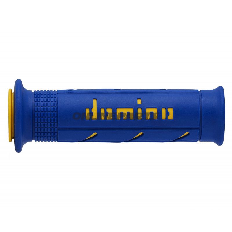 Griffgummi A250 blå/gul Domino Diameter 22 mm. Længde 126 mm åben