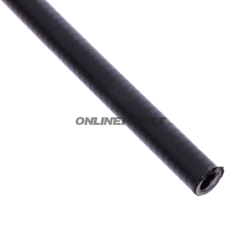 Bowdenzughylle sort 10 meter for indenkabel 4.0 mm