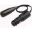 Adapter 1-polig 12-24V KABELL 250 mm
