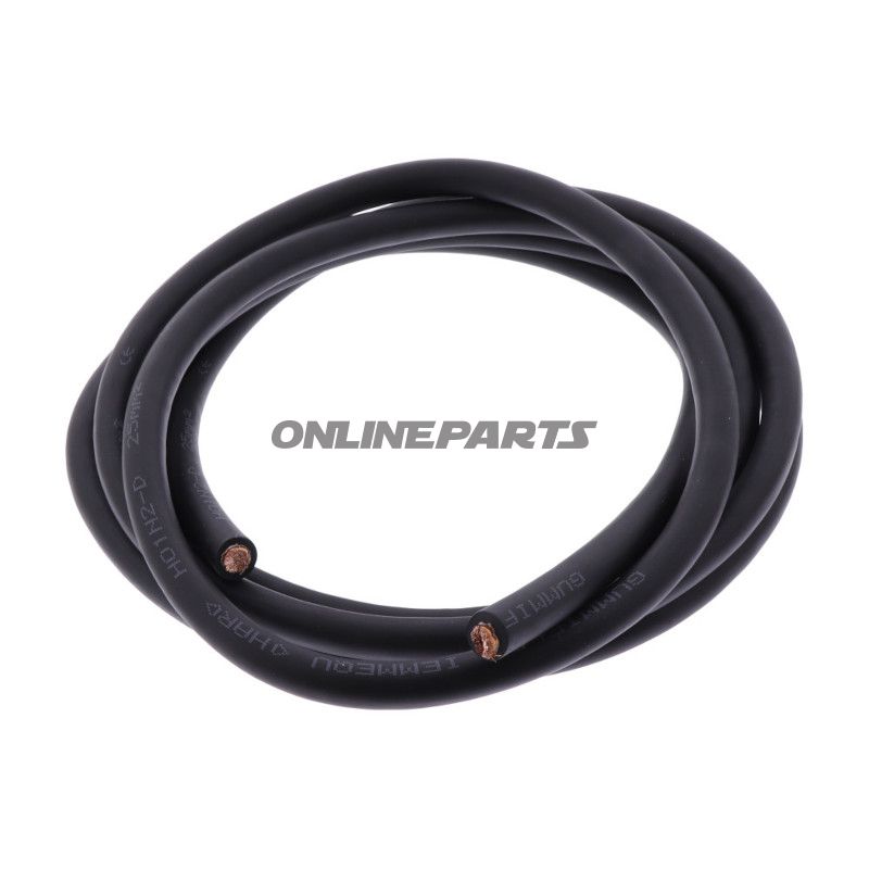 Kabel H01N2-D 25.0 sort Pakke 2,5 meter Alternativ: 1570292
