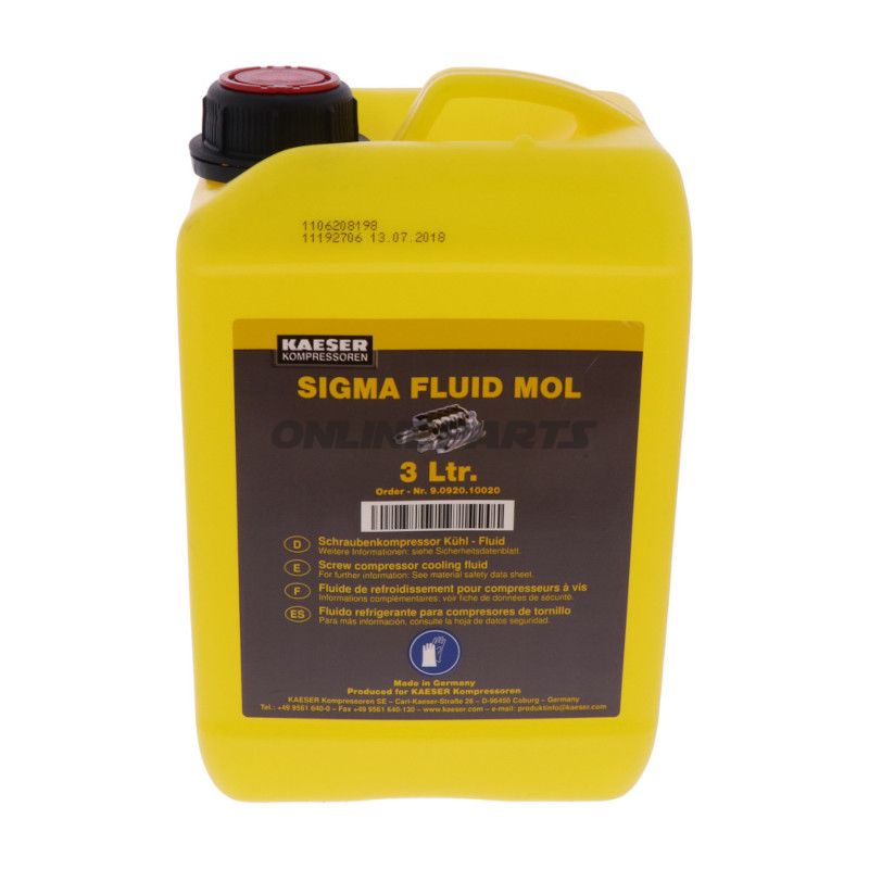 Kompressoröl MOL 3 Liter Kaeser Schraube