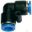 Vinklede stikforbindere 8 mm